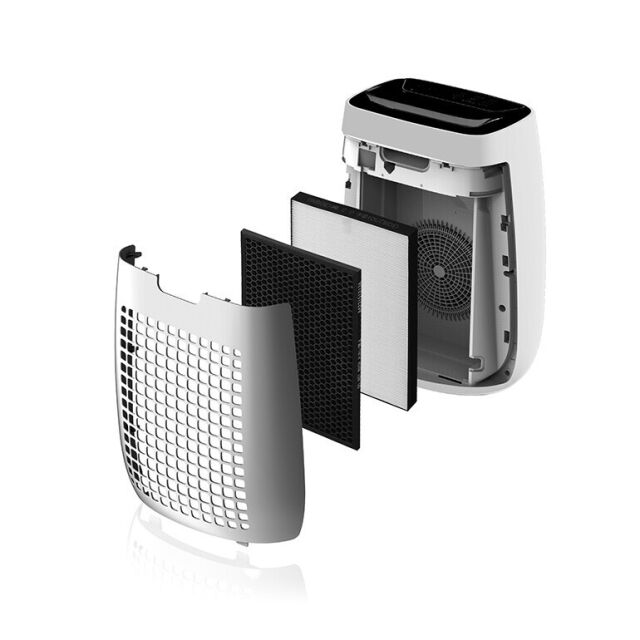 Up to 10 years of HEPA filter life