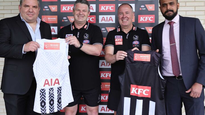 Collingwood’s AFLW Team The Magpies partners with Sharp EIT Solutions